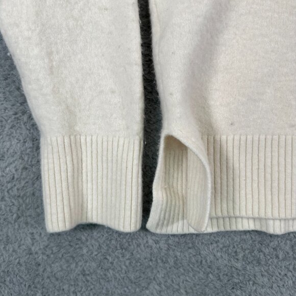 Everlane Beige Wool Crewneck Boxy Sweater Size M - Picture 5 of 12